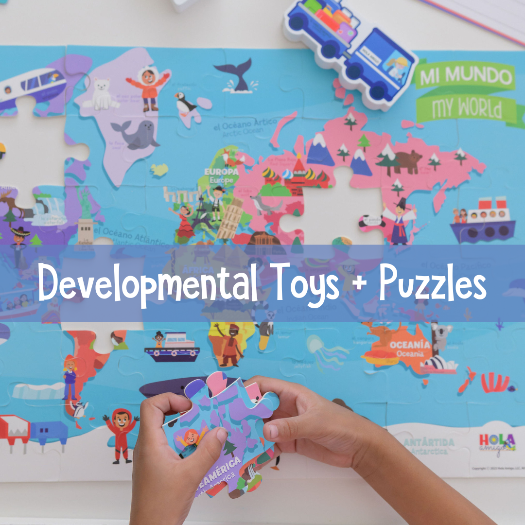 DEVELOPMENTAL TOYS + PUZZLES