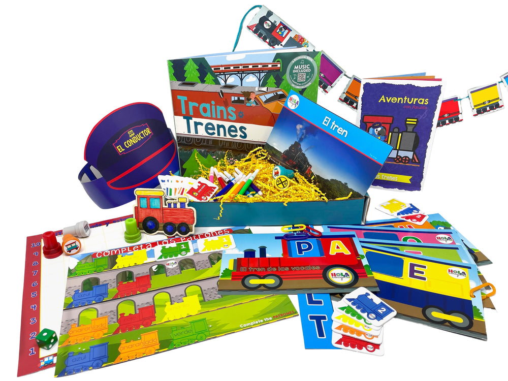 Early Learner: Los Trenes/The Trains