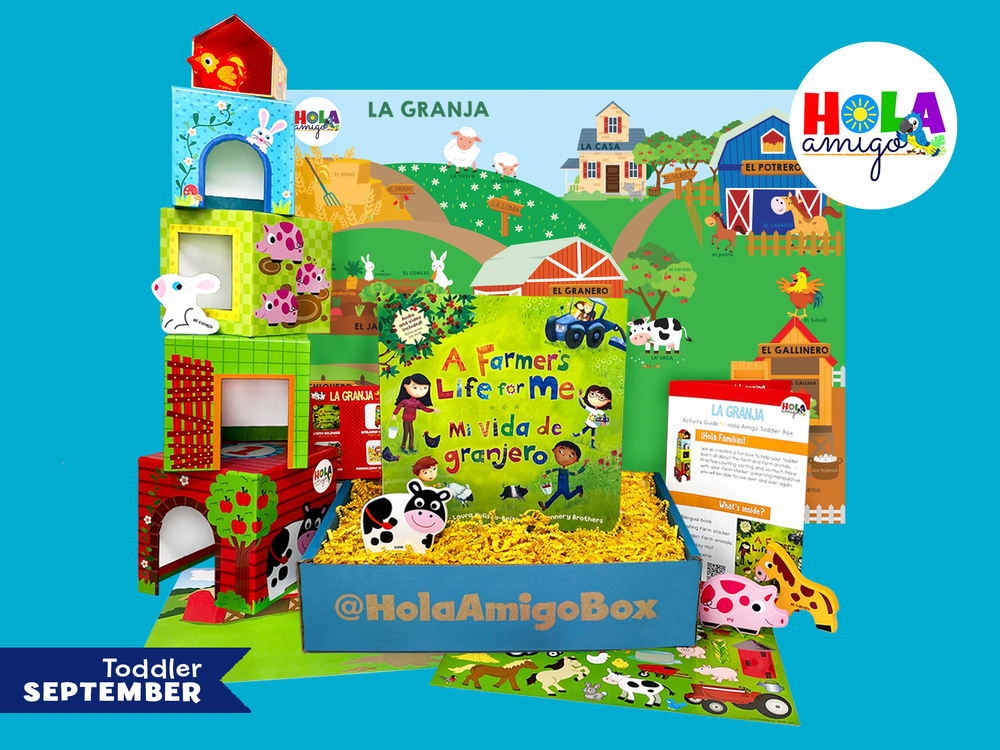 Toddler Busy Box: La Granja/The Farm