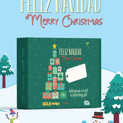 Christmas Bilingual Craft and Learning Kit