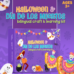 Halloween and Día de los Muertos Bilingual Craft and Learning Kit