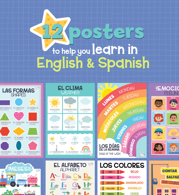 Bilingual Educational Posters