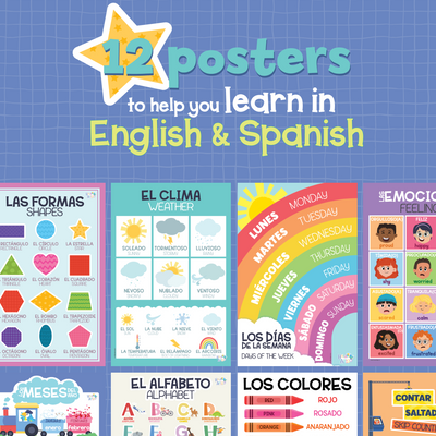 Bilingual Educational Posters