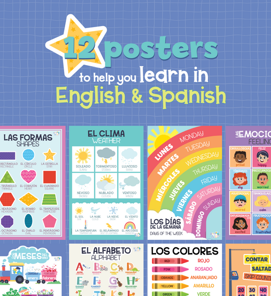 Bilingual Educational Posters