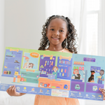 Hello, Pet Shop Bilingual Reusable Sticker Scene