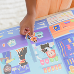 Hello, Pet Shop Bilingual Reusable Sticker Scene