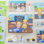 ¡Hola, Obra de Construcción! Hello, Construction Site!