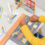 ¡Hola, Obra de Construcción! Hello, Construction Site!