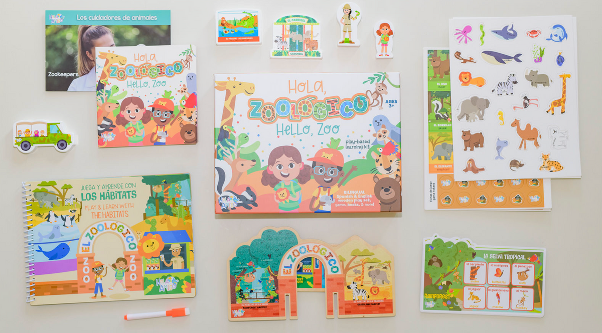 ¡Hola, Zoológico! Hello, Zoo! – HolaAmigoBox
