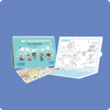 Bilingual Sticker Coloring Calendar