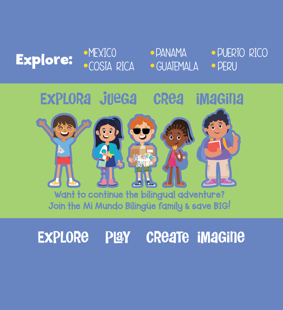 Let's Explore! Bilingual Craft and Learning Kit