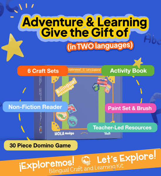 Let's Explore! Bilingual Craft and Learning Kit