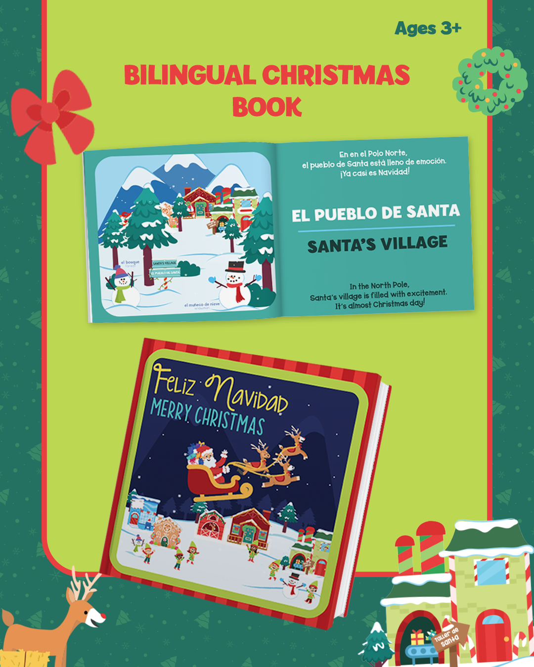 Christmas Bilingual Craft and Learning Kit