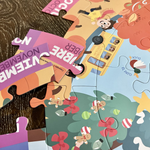 Months of the Year - Los Meses del Año Jumbo Bilingual Floor Puzzle