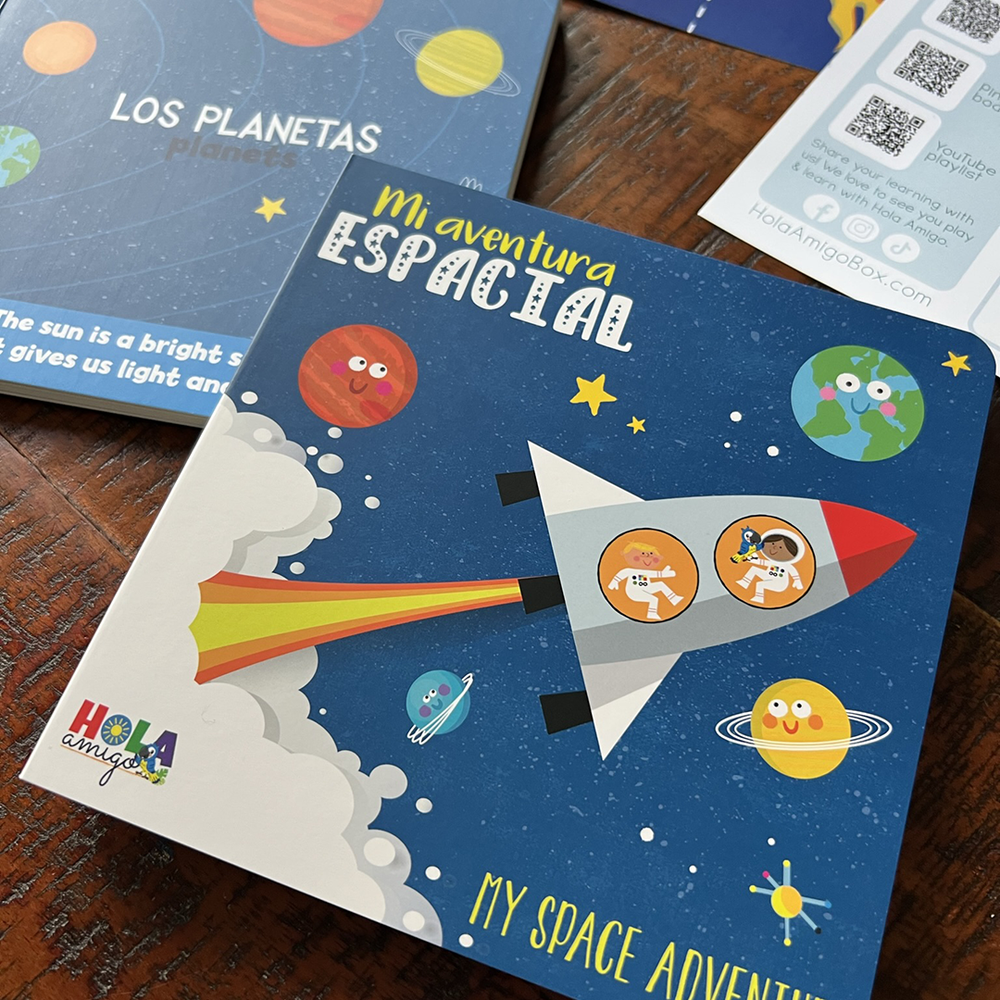 
                  
                    My Space Adventure - Mi Aventura Espacial Bilingual Book
                  
                
