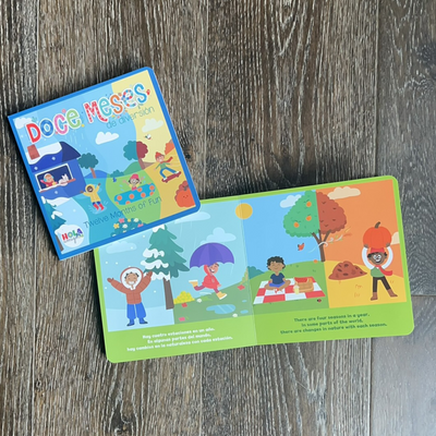 Twelve Months of Fun - Doce Meses de Diversión Bilingual Book