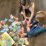 Months of the Year - Los Meses del Año Jumbo Bilingual Floor Puzzle