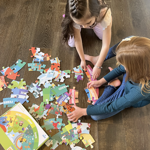 
                  
                    Months of the Year - Los Meses del Año Jumbo Bilingual Floor Puzzle
                  
                