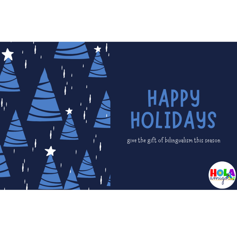 Hola Amigo Holiday Gift Card